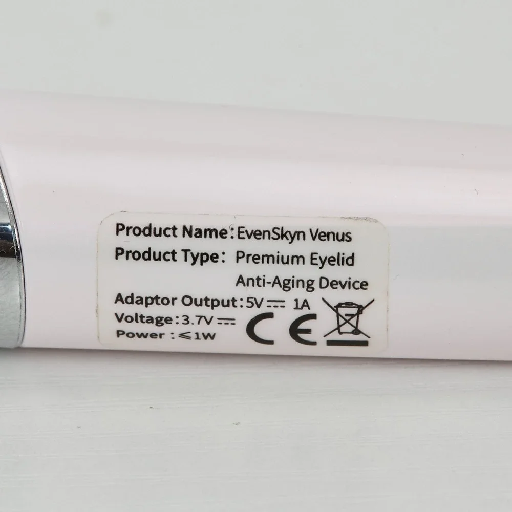 EvenSkyn Venus Premium Eyelid Anti-Aging Device White USB Rechargeable EUC - Picture 4 of 5